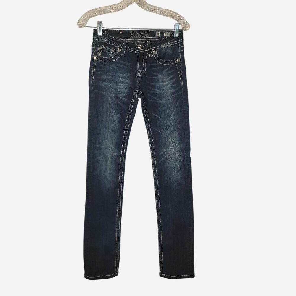Miss Me Girl's Blue and Navy Jeans